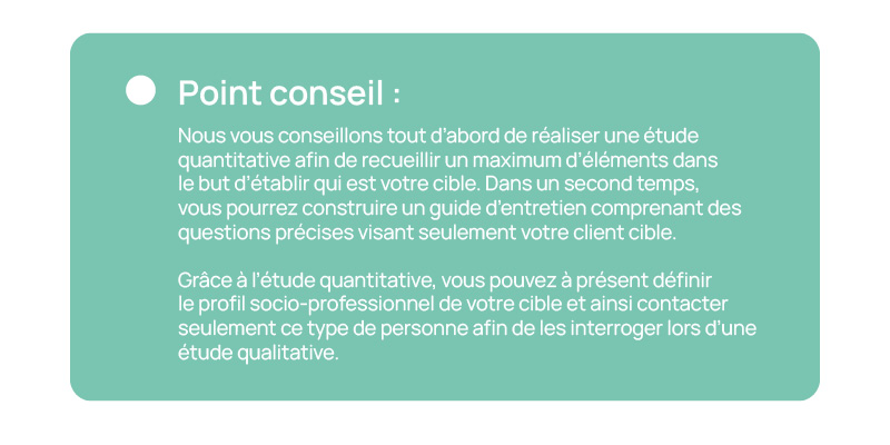 Point conseil persona marketing